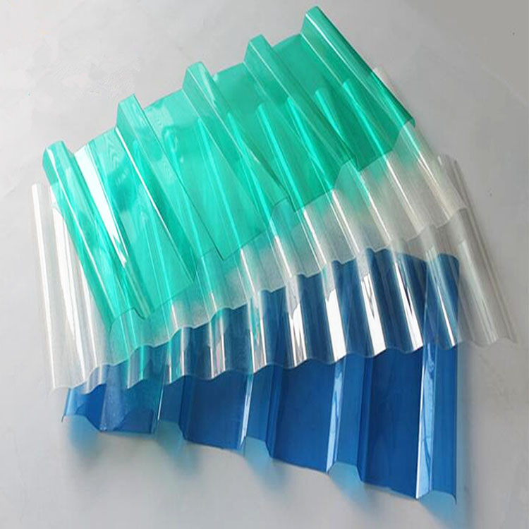 ورقة البولي المموج