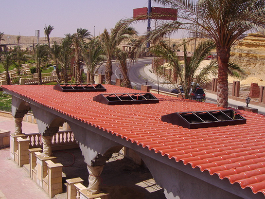 ASA Film Slainated PVC Roof