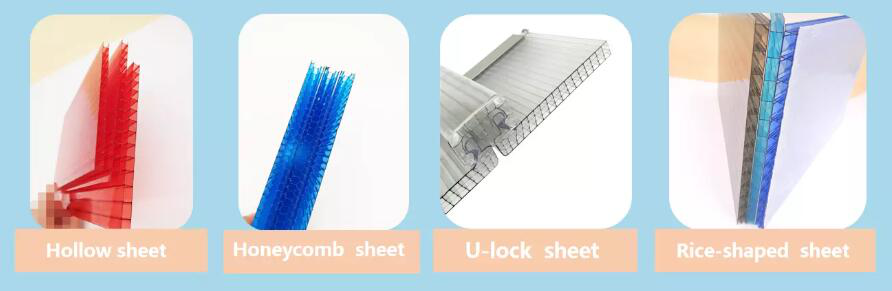 ورقة مجوفة البولي